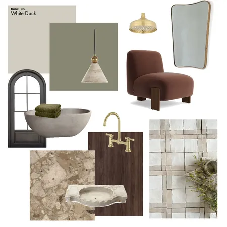 Farmhouse Bathroom Interior Design Mood Board by ZebDesign on Style Sourcebook