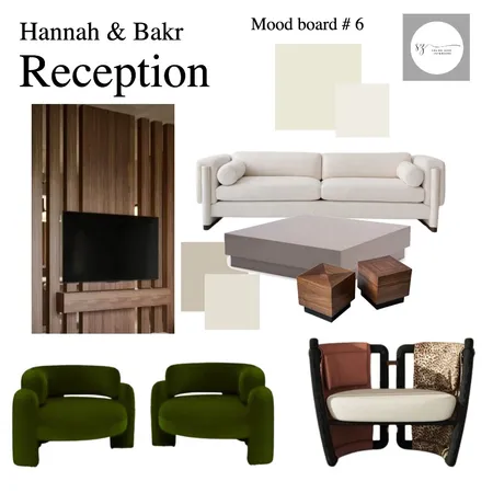 H&B Reception Moodboard # 6 Interior Design Mood Board by Cammi & Co. on Style Sourcebook