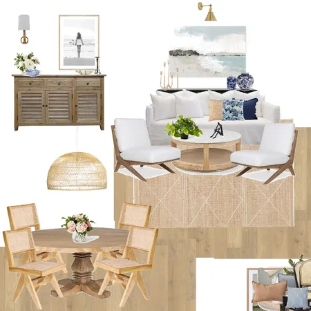 Living Room - Classic Blue Interior Design Mood Board by Hart on Southlake on Style Sourcebook