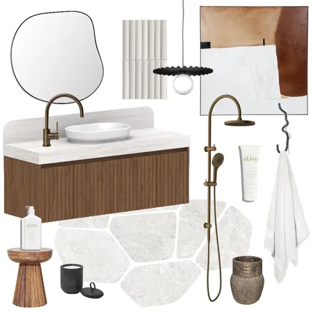Bathroom 2 Interior Design Mood Board by brassandivory on Style Sourcebook