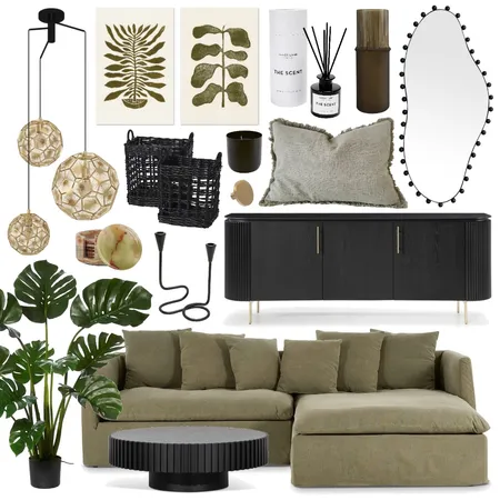 Living Room Refresh Interior Design Mood Board by Lighting Illusions on Style Sourcebook