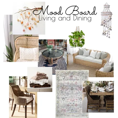 Mood Board Living and Dining Room Interior Design Mood Board by SGreacen on Style Sourcebook