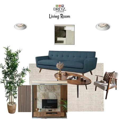 Boho Livingroom Interior Design Mood Board by Derick Asiimwe on Style Sourcebook