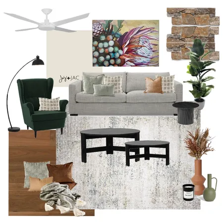 Rose Living Room Interior Design Mood Board by Jas and Jac on Style Sourcebook