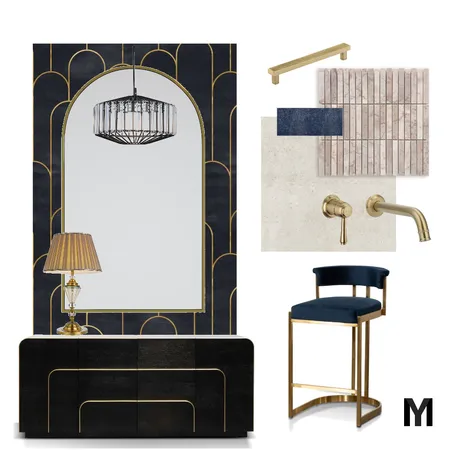 Art Deco Interior Design Mood Board by Mont Yve Interiors on Style Sourcebook