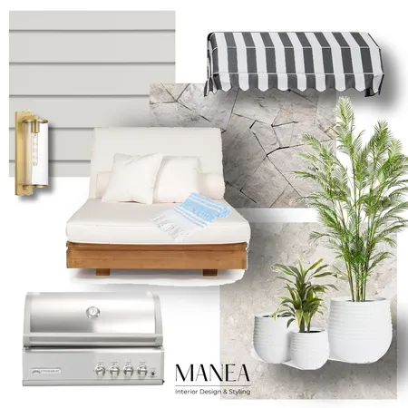 Coastal Lux Exterior Interior Design Mood Board by Manea Interior Design & Styling on Style Sourcebook