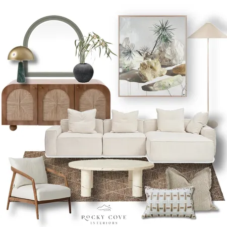 Secret island Lounge Interior Design Mood Board by Rockycove Interiors on Style Sourcebook