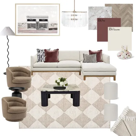 Modern Living Room Interior Design Mood Board by Eliza Grace Interiors on Style Sourcebook