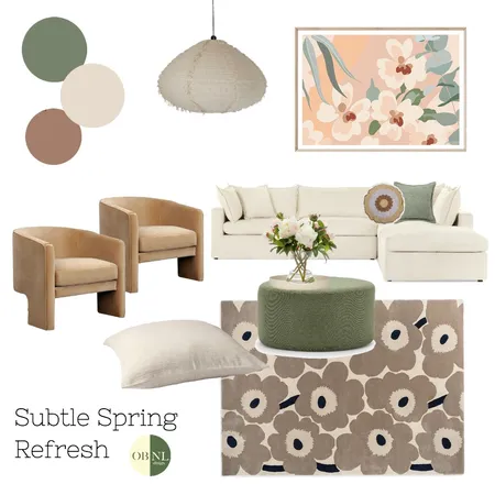 Subtle Spring Refresh Interior Design Mood Board by OBNL design on Style Sourcebook