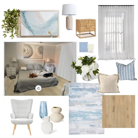 Rebecca main bed Interior Design Mood Board by Toni’s Colour Consulting and Styling on Style Sourcebook