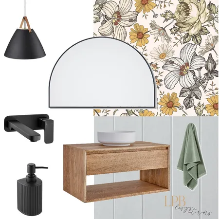 Powder Room Interior Design Mood Board by LPB Designs & Interiors on Style Sourcebook