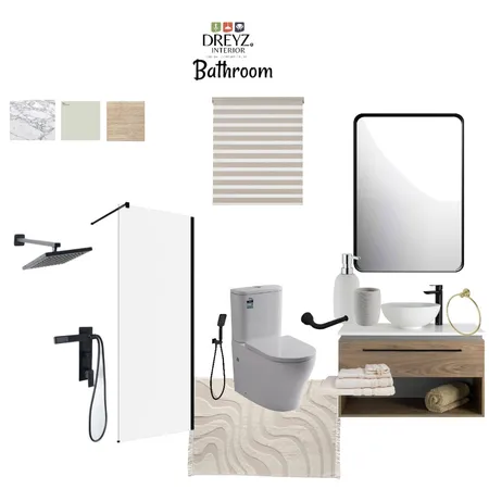 Najjera 2 Bathroom Interior Design Mood Board by Derick Asiimwe on Style Sourcebook