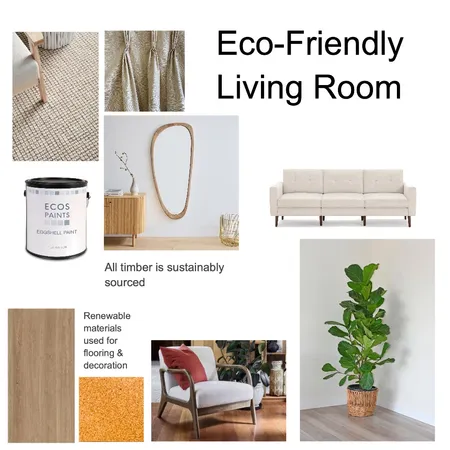 eco-friendly room Interior Design Mood Board by WaterFruit on Style Sourcebook