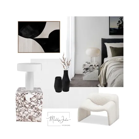 Modern-Luxe Master Bedroom Interior Design Mood Board by Maddy Jade Interiors on Style Sourcebook