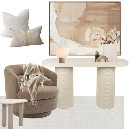 Neutral lovers- modern sitting area Interior Design Mood Board by The InteriorDuo on Style Sourcebook