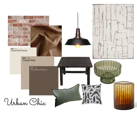 Urban Chic Interior Design Mood Board by HannahLBullen on Style Sourcebook