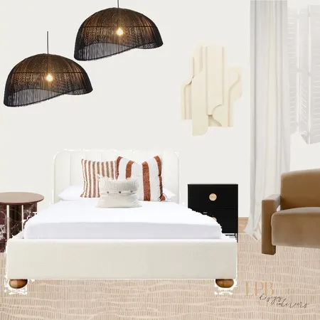 Contemporary Bedroom Interior Design Mood Board by LPB Designs & Interiors on Style Sourcebook