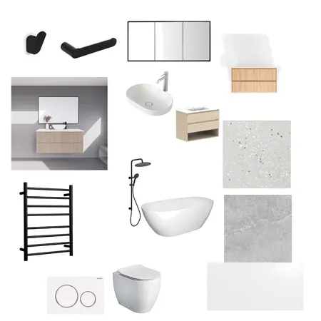 boys bathroom Interior Design Mood Board by lpw on Style Sourcebook