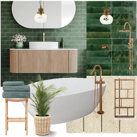 bathroom Interior Design Mood Board by LydiaS