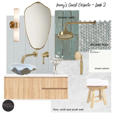 Immy's Guest Ensuite - Look 2 Interior Design Mood Board by Metric Interiors By Kylie