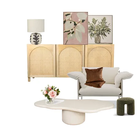 Pink toned living room Interior Design Mood Board by LarissaAlexandra on Style Sourcebook