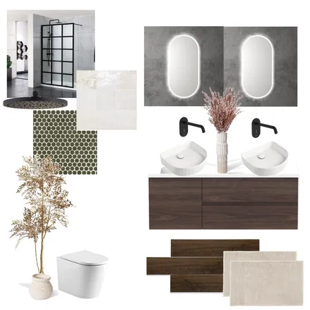 Bathroom Sample Board Interior Design Mood Board by nehemiahjt on Style Sourcebook