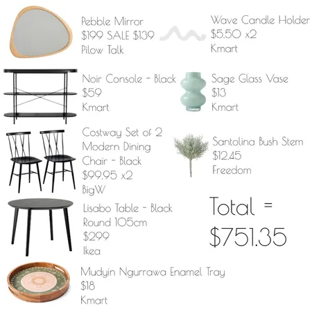 Emil Dining Room Prices Page 1 Interior Design Mood Board by Katelyn Scanlan on Style Sourcebook