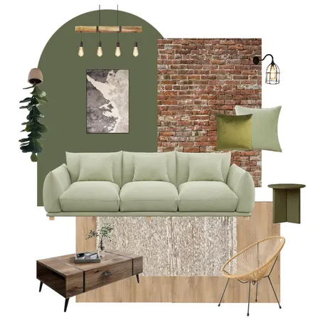 green rustic 2 Interior Design Mood Board by atrooba on Style Sourcebook