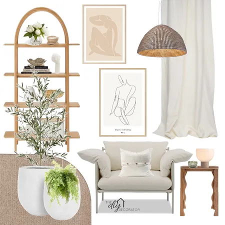 White & timber Interior Design Mood Board by Thediydecorator on Style Sourcebook