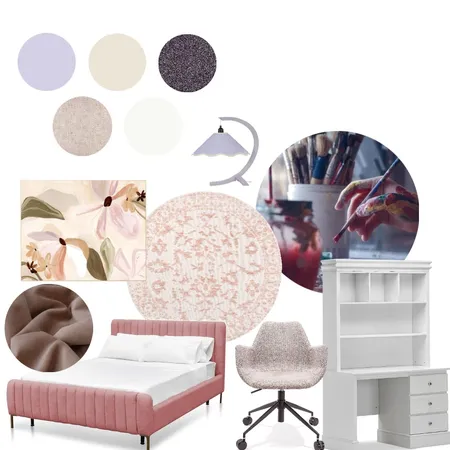 DAUGHTERS ROOM Interior Design Mood Board by pranoti.nar@gmail.com on Style Sourcebook