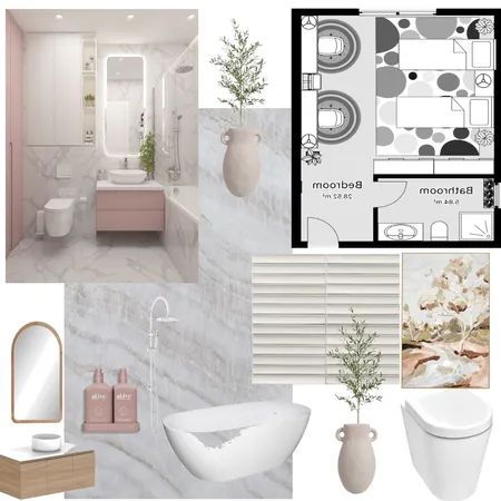 حمام Interior Design Mood Board by Raghad11 on Style Sourcebook