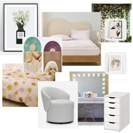 Ariels room at home Interior Design Mood Board by Hendrix263@gmail.com on Style Sourcebook