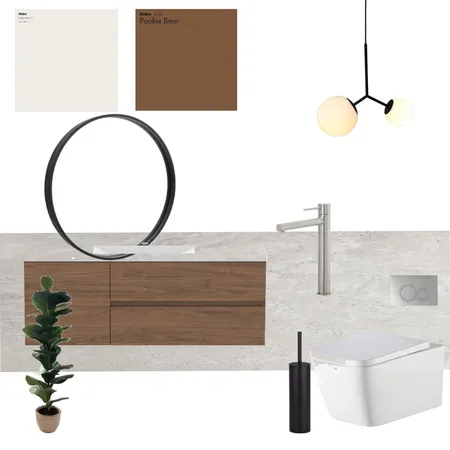 חדר אמבטיה סגנון אלגנטי אגוז Interior Design Mood Board by sapirD on Style Sourcebook