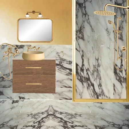 Main Bath Banana Handle Interior Design Mood Board by dl2407 on Style Sourcebook