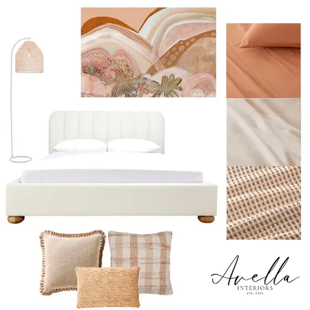 McKell Main Bedroom v2 Interior Design Mood Board by Avella Interiors on Style Sourcebook