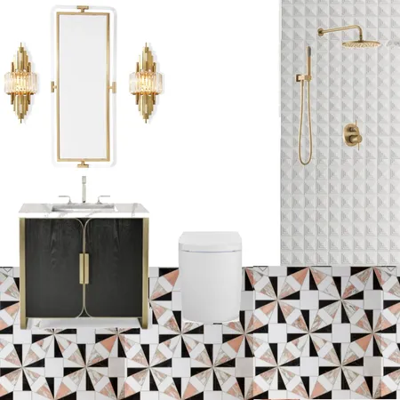 Theater Bath Interior Design Mood Board by Mint Hill on Style Sourcebook