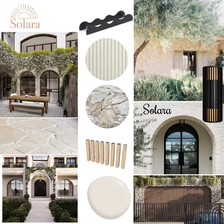 Facade for Solara Interior Design Mood Board by Sage & Cove on Style Sourcebook