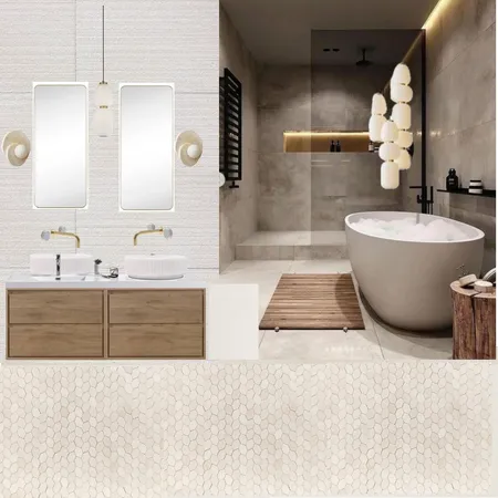 Master Bath 2 Interior Design Mood Board by Mint Hill on Style Sourcebook