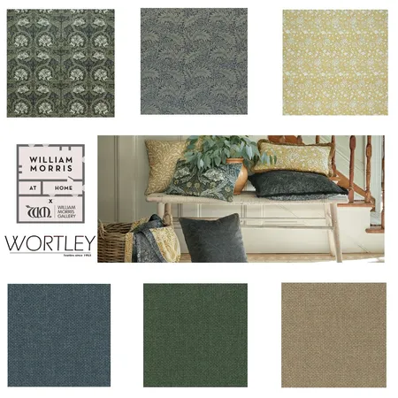 William Morris at Home Interior Design Mood Board by Wortley Group on Style Sourcebook