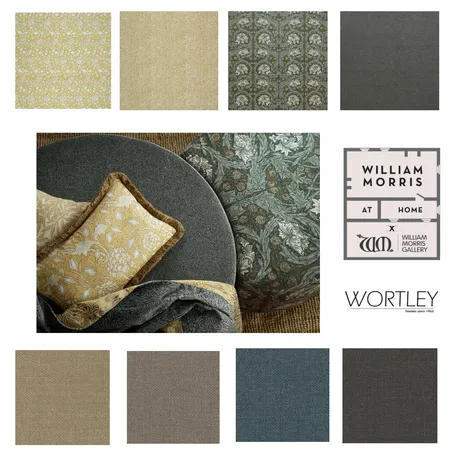 William Morris at Home Interior Design Mood Board by Wortley Group on Style Sourcebook