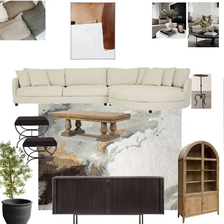 Living Room Proposal - revival rug Interior Design Mood Board by L&M Interiors on Style Sourcebook