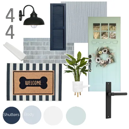 MK Exterior Moodboard Interior Design Mood Board by Allison Kayes Designs on Style Sourcebook