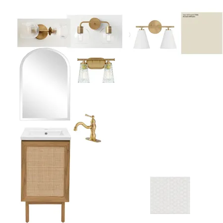 Hallway Bathroom Interior Design Mood Board by morganriley on Style Sourcebook