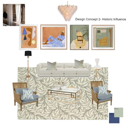 Concept Board- Historic Influence Interior Design Mood Board by megmastaglia on Style Sourcebook