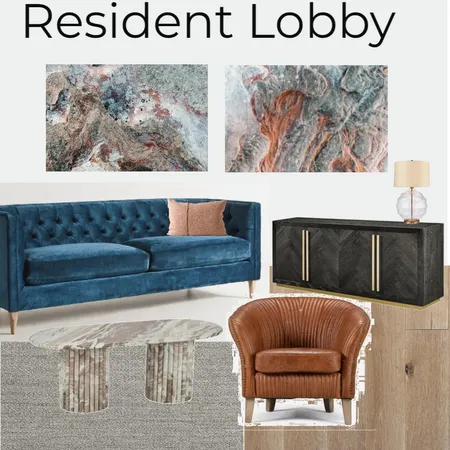 Resident Lobby 3 Interior Design Mood Board by evasaunders on Style Sourcebook