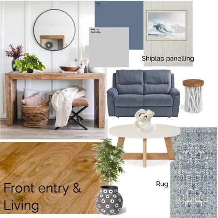 My front entry / living Interior Design Mood Board by chantelle.mardi@gmail.com on Style Sourcebook