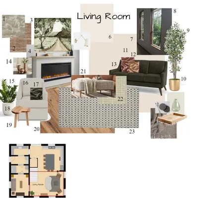 Module 9 Sample Board in Progress Interior Design Mood Board by IDIstudentKy on Style Sourcebook