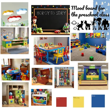 Toy Story Interior Design Mood Board by Razan2658 on Style Sourcebook