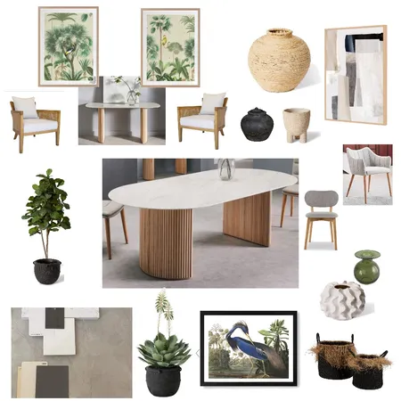 Kiran - Dining Interior Design Mood Board by Toni’s Colour Consulting and Styling on Style Sourcebook