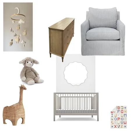 Nursery Interior Design Mood Board by Miajakeandersen@gmail.com on Style Sourcebook